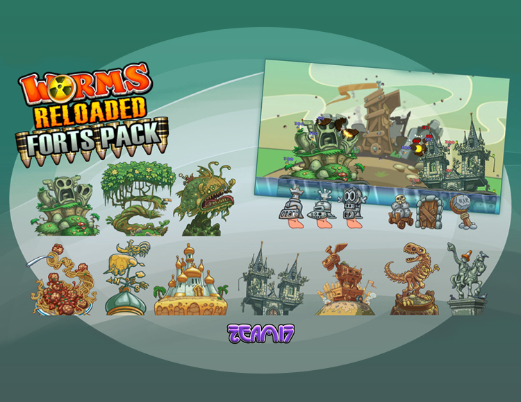 Worms Reloaded - Forts Pack