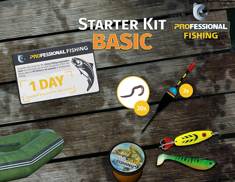 Professional Fishing: Starter Kit Basic