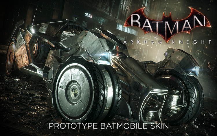 Batman: Arkham Knight - Prototype Batmobile Skin