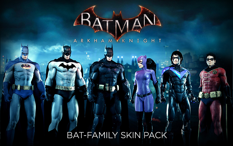 Batman: Arkham Knight - Bat-Family Skin Pack