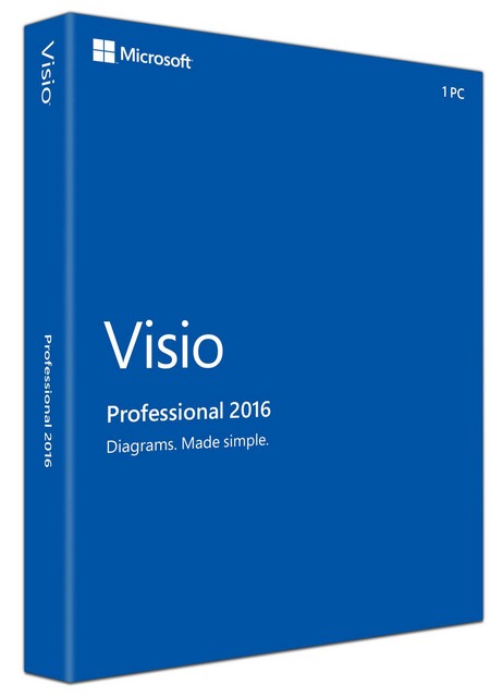Visio профессиональный 2016