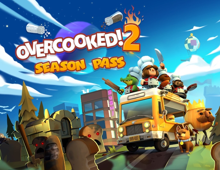 Overcooked! 2: Season Pass, электронный ключ (DLC, активация в Steam, платформа PC), право на использование