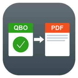 QBO to PDF Converter (Конвертер QBO в PDF)